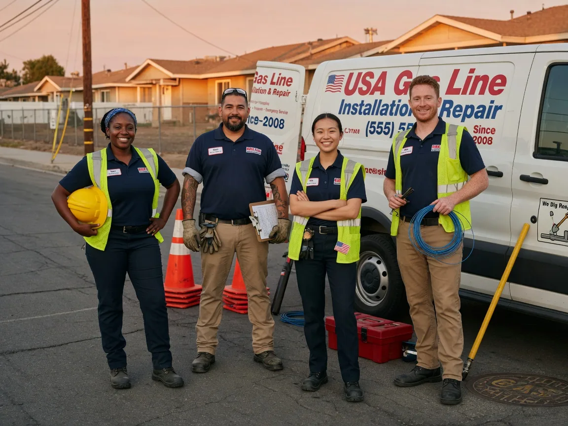 Gas Line Installation company in Lomax, IL